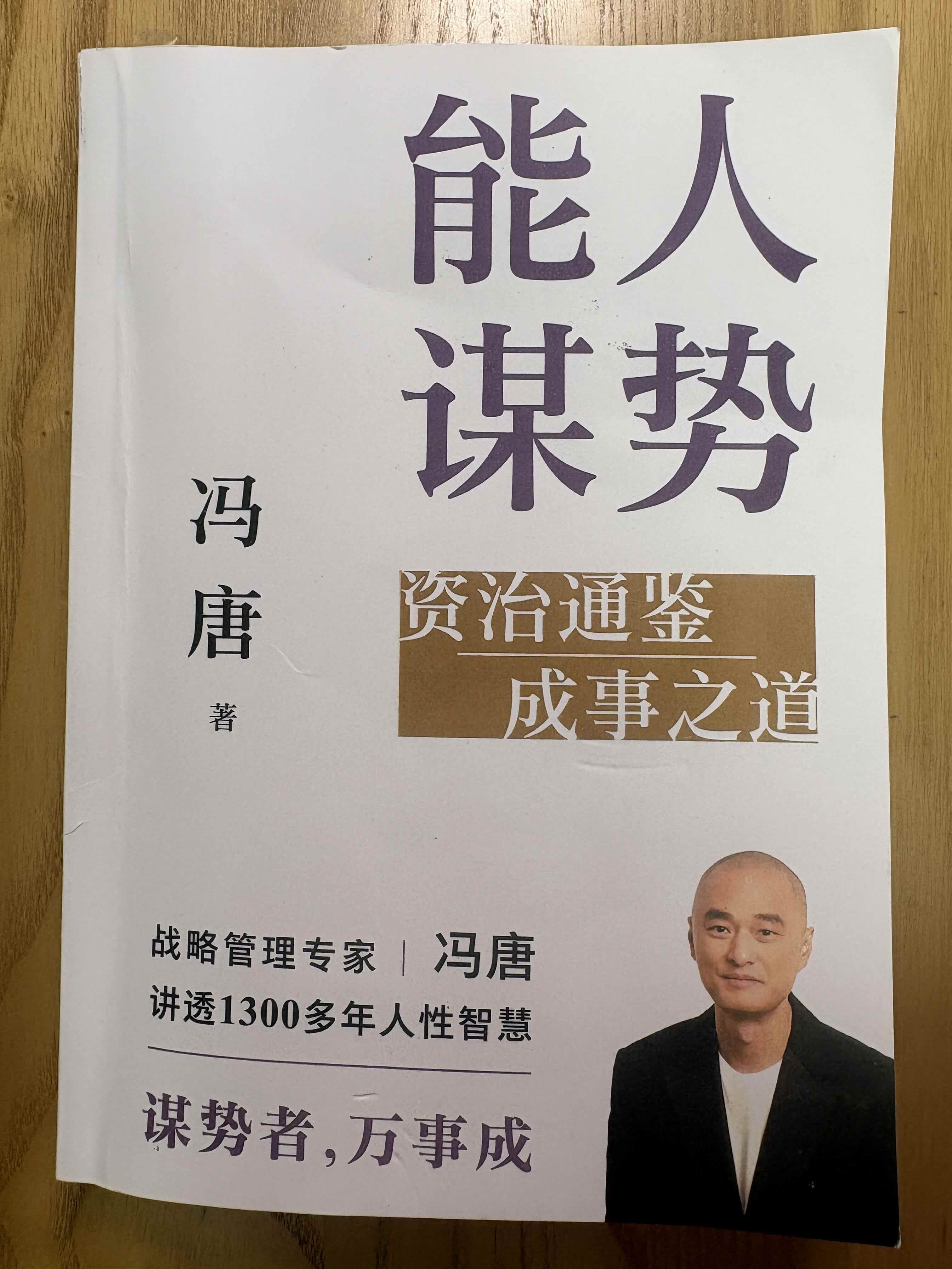 读书《能人谋势》冯唐- 20251101